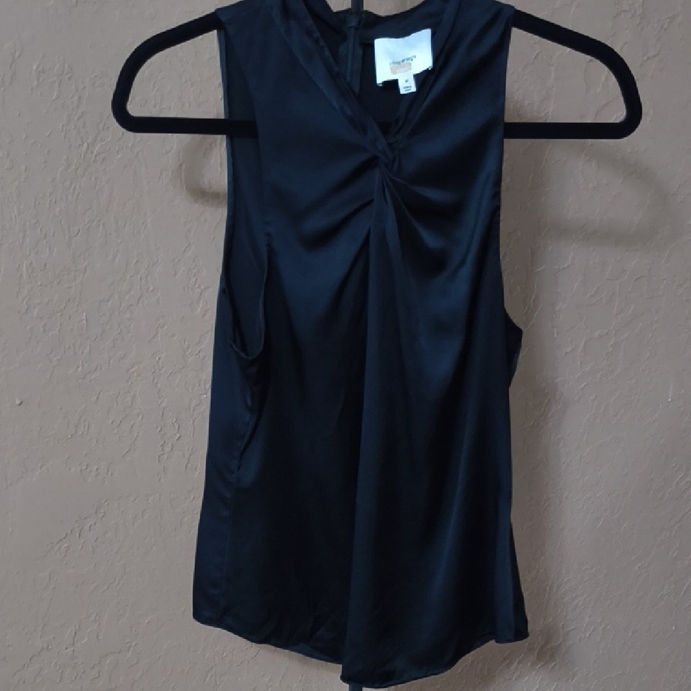 Cinq à Sept Lauren Top Sleeveless 100% Silk Size Medium